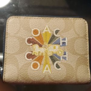 Coach Signature Rainbow Wallet